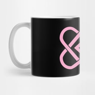 Celtic Knot Heart - Valentines Day - Pink Mug